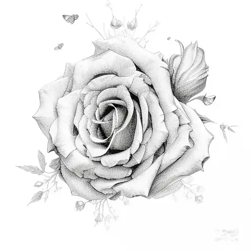 Floral Design With Piano Sheet Music For First Verse Of Sound Of Silence By Disturbed Intertwined