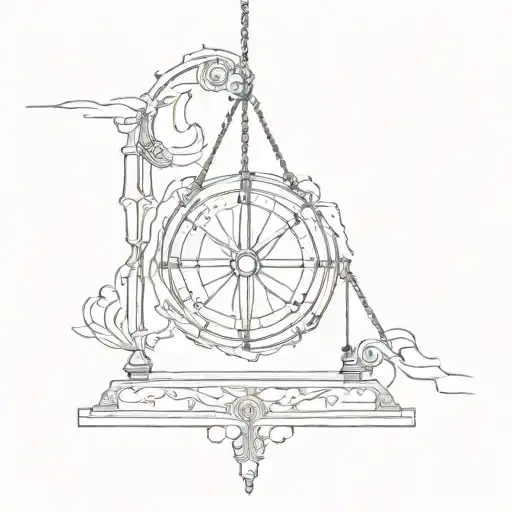 Pendulum Swinging From Light To Dark Side