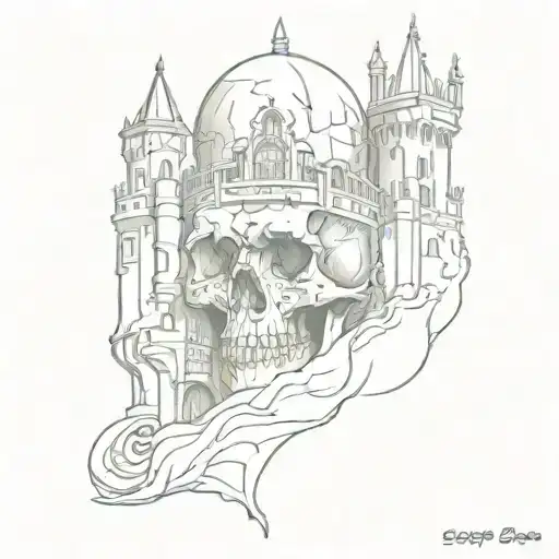 Skull And Castle