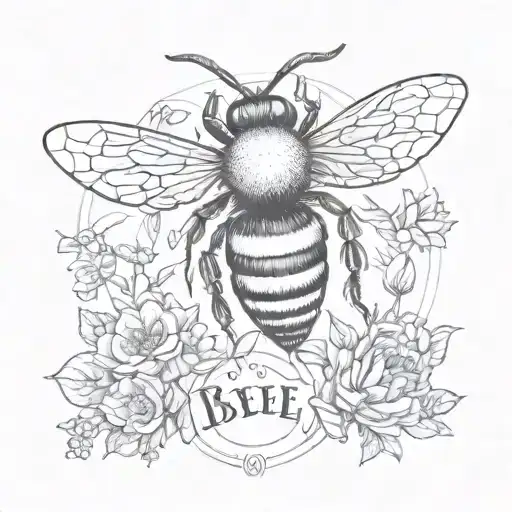 Bee With The Word Yourself