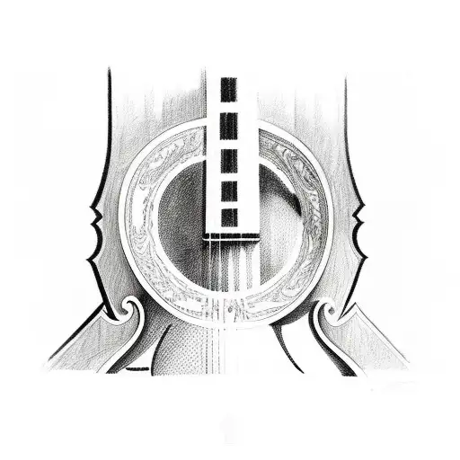 Guitar And Roman Art