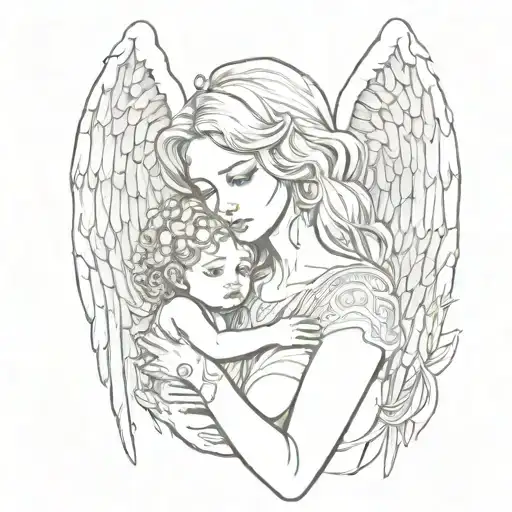 Mom And Angel