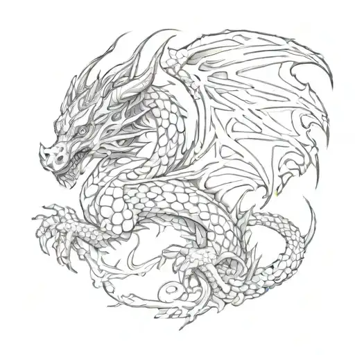 Dragon Tattoo Design