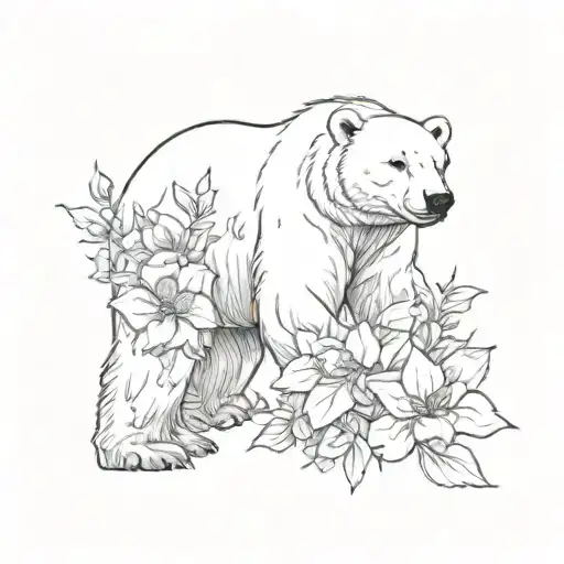 Polar Bear Flower