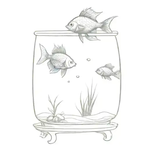 A Fish Tank With Detail