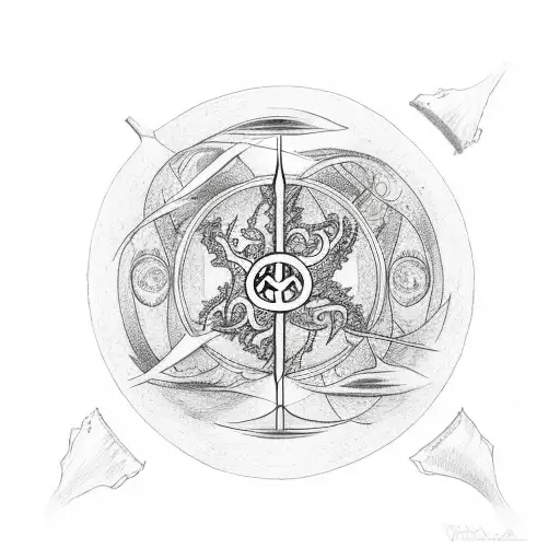 Yggdrasil With Vegvisir