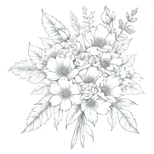 Birth Month Flower Bouquet