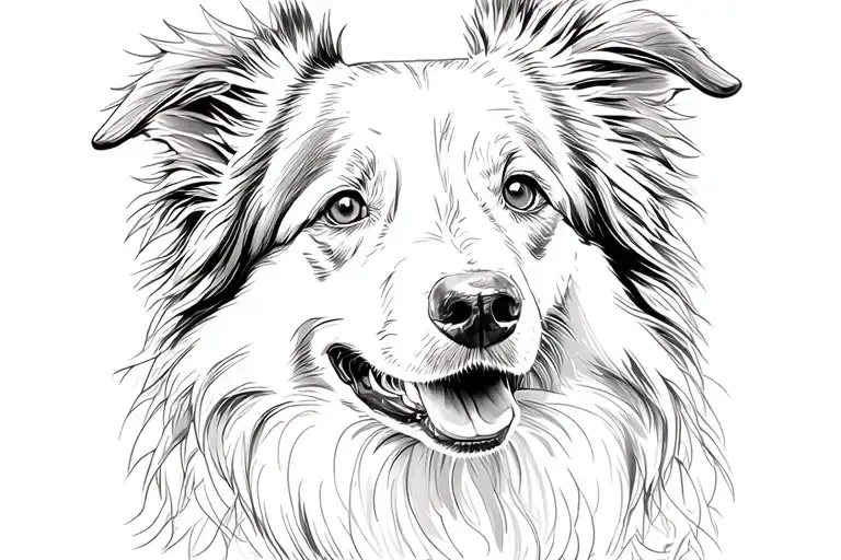 Border Collie Portrait