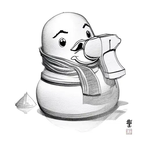 Cartoon Rubber Duck