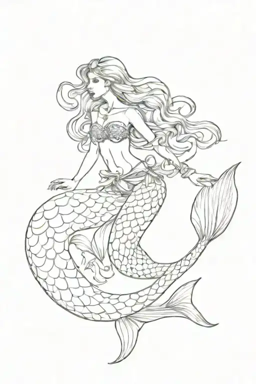 Mermaid Full Body Woman