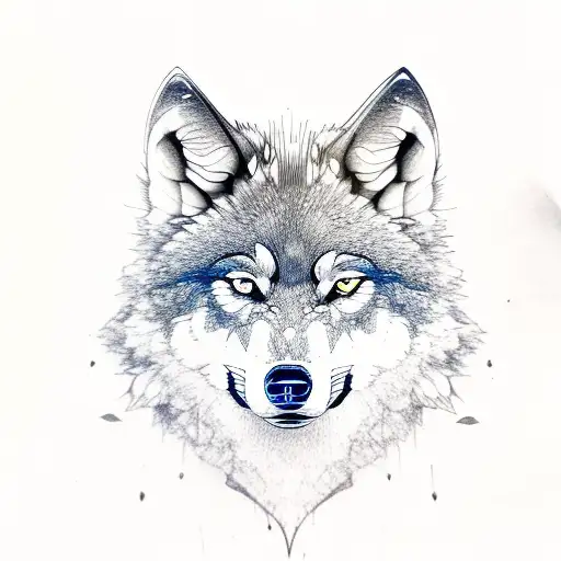 Wolf That Blossoms From A Rose