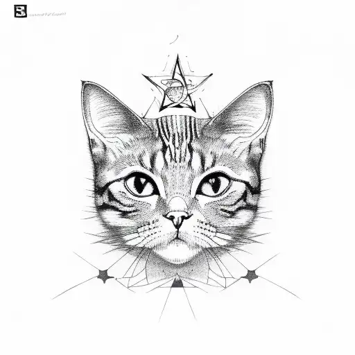 Pentagram Cat
