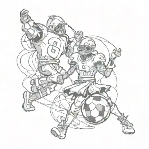 Dance Bells And Football Combinations