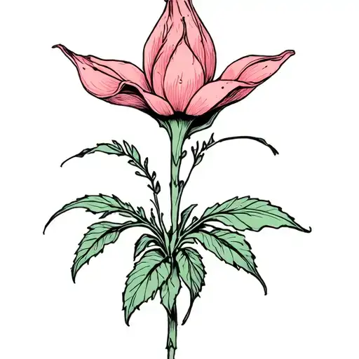 Female Mandrake Flower