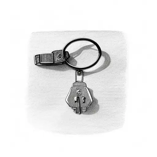 Car Keys With Letters