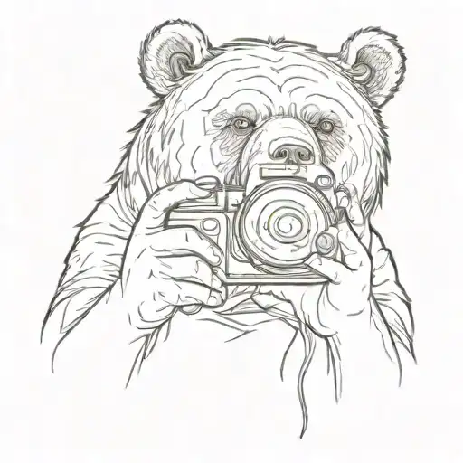 Bear With Camera Sony A7iii