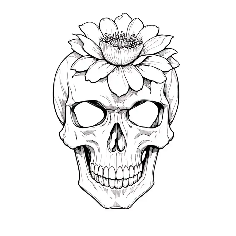 Skull Flower Bvb