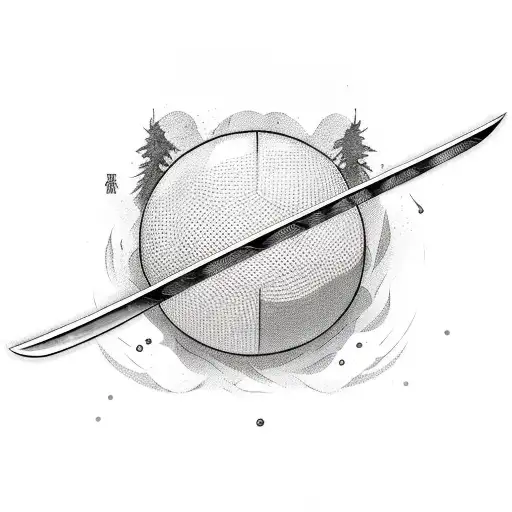 Sword With Volleyball