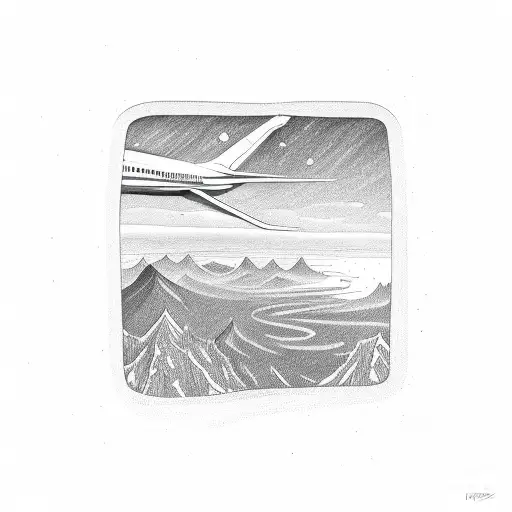 Star Looking Out Plane Window