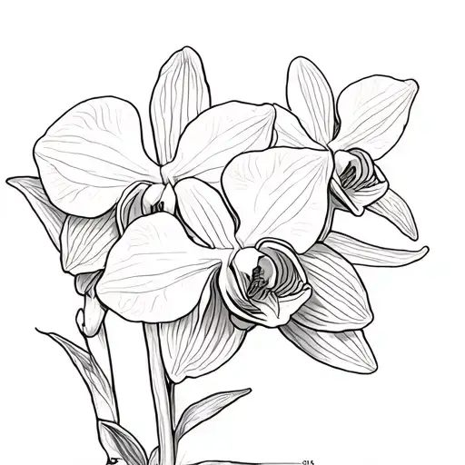 Orchid Flowers Blooming