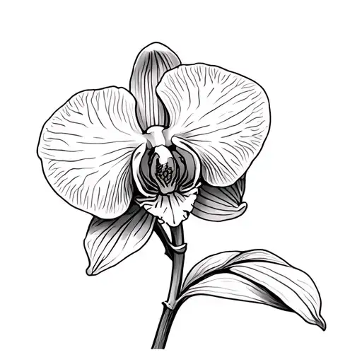 Orchid Flower Blooming