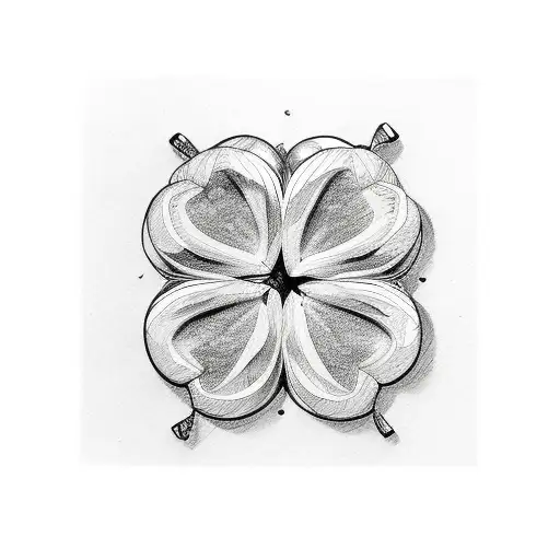 Delicate Three Leaf Clover