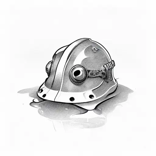 Frog Programming With A Russian Helmet