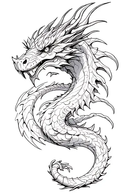 Dragon Tattoos Inspired