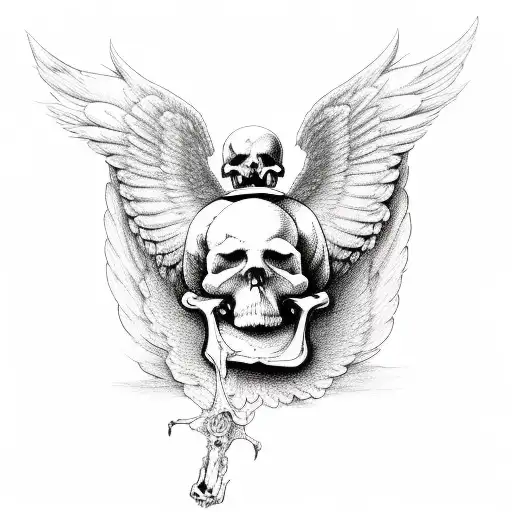 Angel And Skull