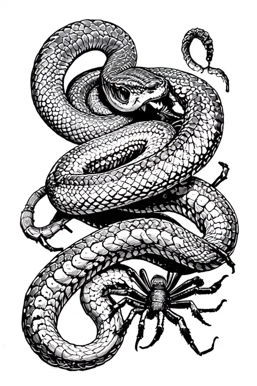 Spiders And Snakes More