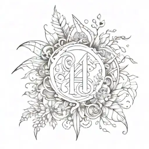 Combine Elements Of Nature With The Number 143 In A Unique And Creative Way