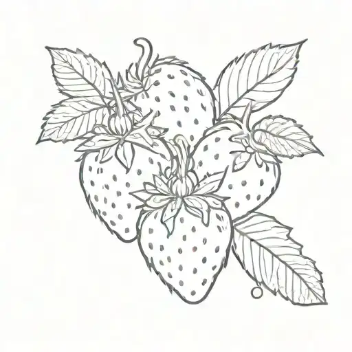 Strawberry And Grandma