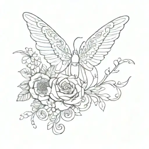 Tramp Stamp Tattoo That Embodies Love And Positivity