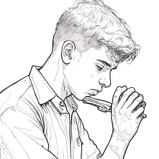 Hardworking Son Looking