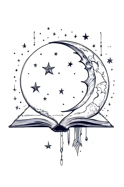 Book And Moon