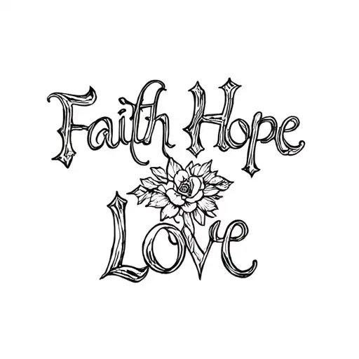 Faith Hope Love