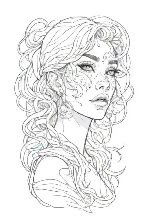 Indigeous Girl Looking