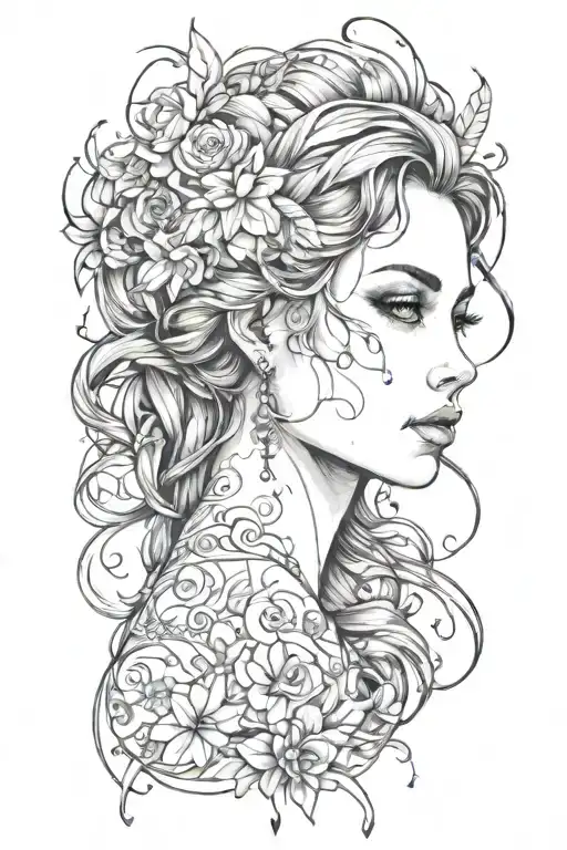 Indigeous Girl Looking