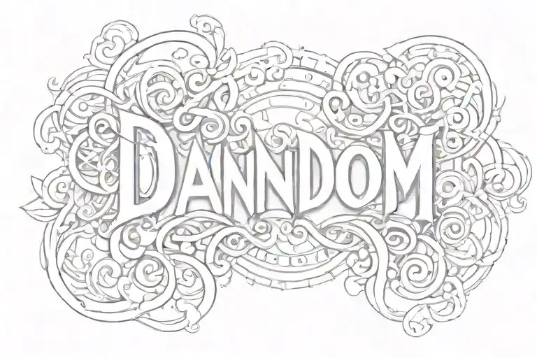 Word Dani & Gandom Logo