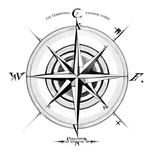 Compass Rose To Infinity