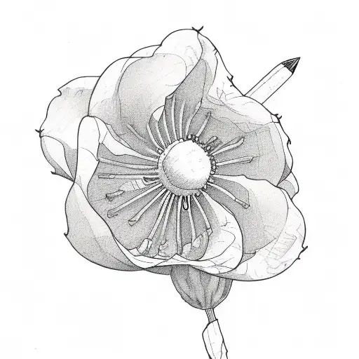 Cherokee Rose With An Arrow