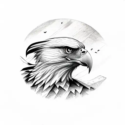 Eagle Being Attacked