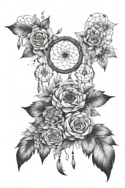 Dream Catcher Entangled Floral