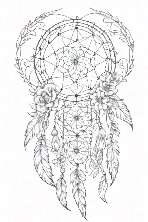 Dream Catcher Entangled Floral
