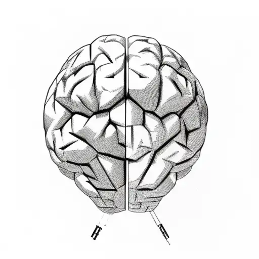 Atlas With A Brain Instead Of The Earth