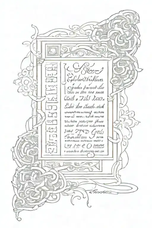 Biblical Scripture Writing