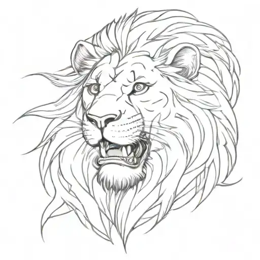 Roaring Lion Head