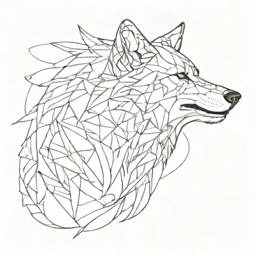 Simple Design With Wolf