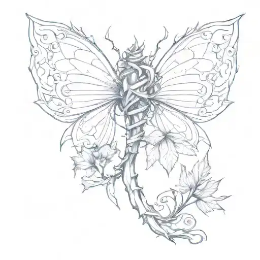 Thorns Vines Growing Pretty