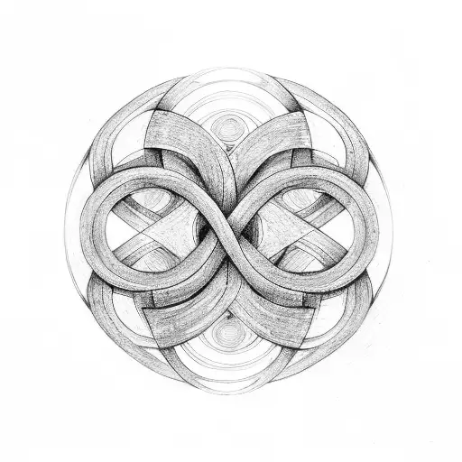 Infinity Symbol With The Word Eleven In It